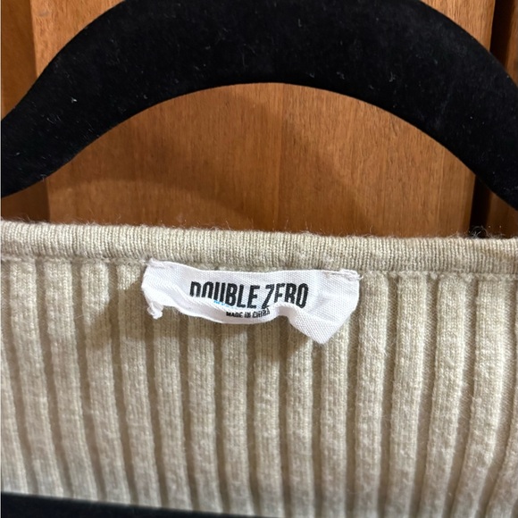 3 Ribbed Long Sleeve Tops - Blue Stripe, Light Blue, Olive - Picture 7 of 10